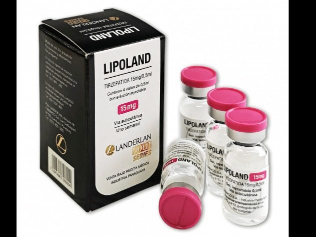 Lipoland Tirzepatida 60 mg | 04 Ampolas de 15 mg | 0,5 mL cada