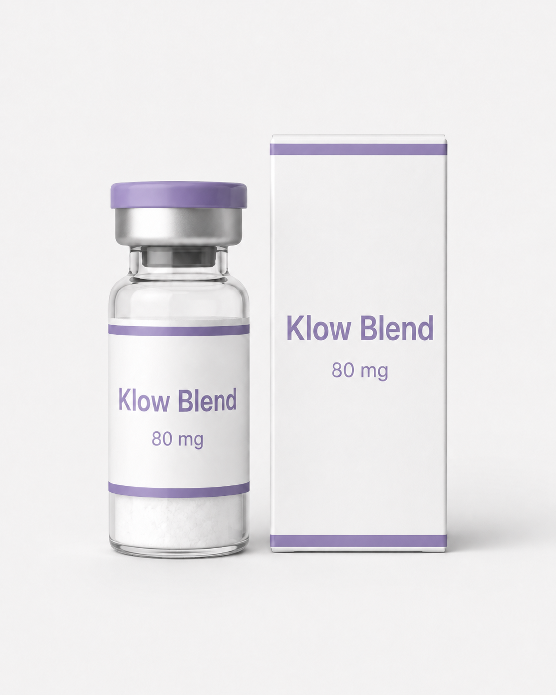 Klow Blend 80 mg | 01 Frasco-ampola | Pó para reconstituição + Diluente