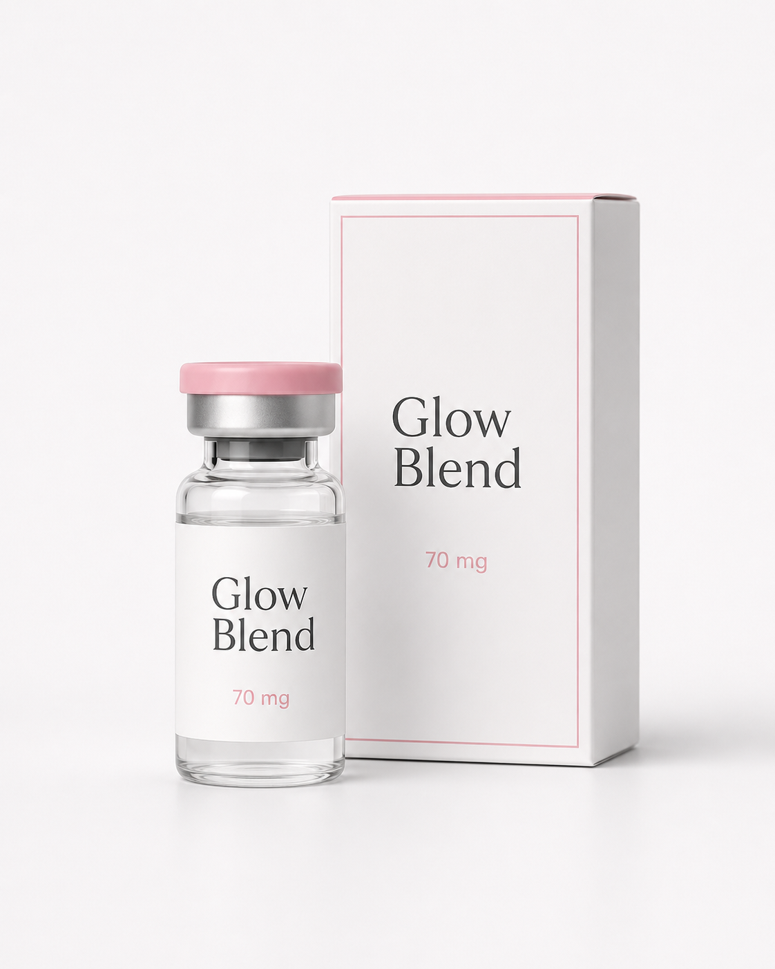 Glow Blend 70 mg | 01 Frasco-ampola | Pó para reconstituição + Diluente